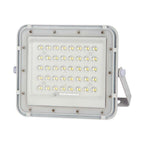 6W Solarny naświetlacz LED z czujnikiem zmierzchu / Panel z przewodem: 3m / Pilot / Bateria 5000mAh/ Barwa:4000K / Obudowa: Biała