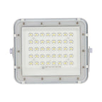 10W Solarny naświetlacz LED z czujnikiem zmierzchu / Panel z przewodem: 3m / Pilot / Bateria 6000mAh/ Barwa:6400K / Obudowa: Biała