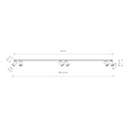 Nowodvorski Reflektorek / Spot MONO 10W only LED 50/60Hz - Stal lakierowana - Czarny X 7844