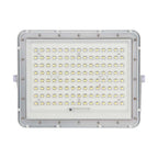 20W Solarny naświetlacz LED z czujnikiem zmierzchu / Panel z przewodem: 3m / Pilot / Bateria 16000mAh/ Barwa:6400K / Obudowa: Biała
