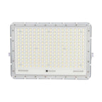 30W Solarny naświetlacz LED z czujnikiem zmierzchu / Panel z przewodem: 3m / Pilot / Bateria 20000mAh/ Barwa:4000K / Obudowa: Biała