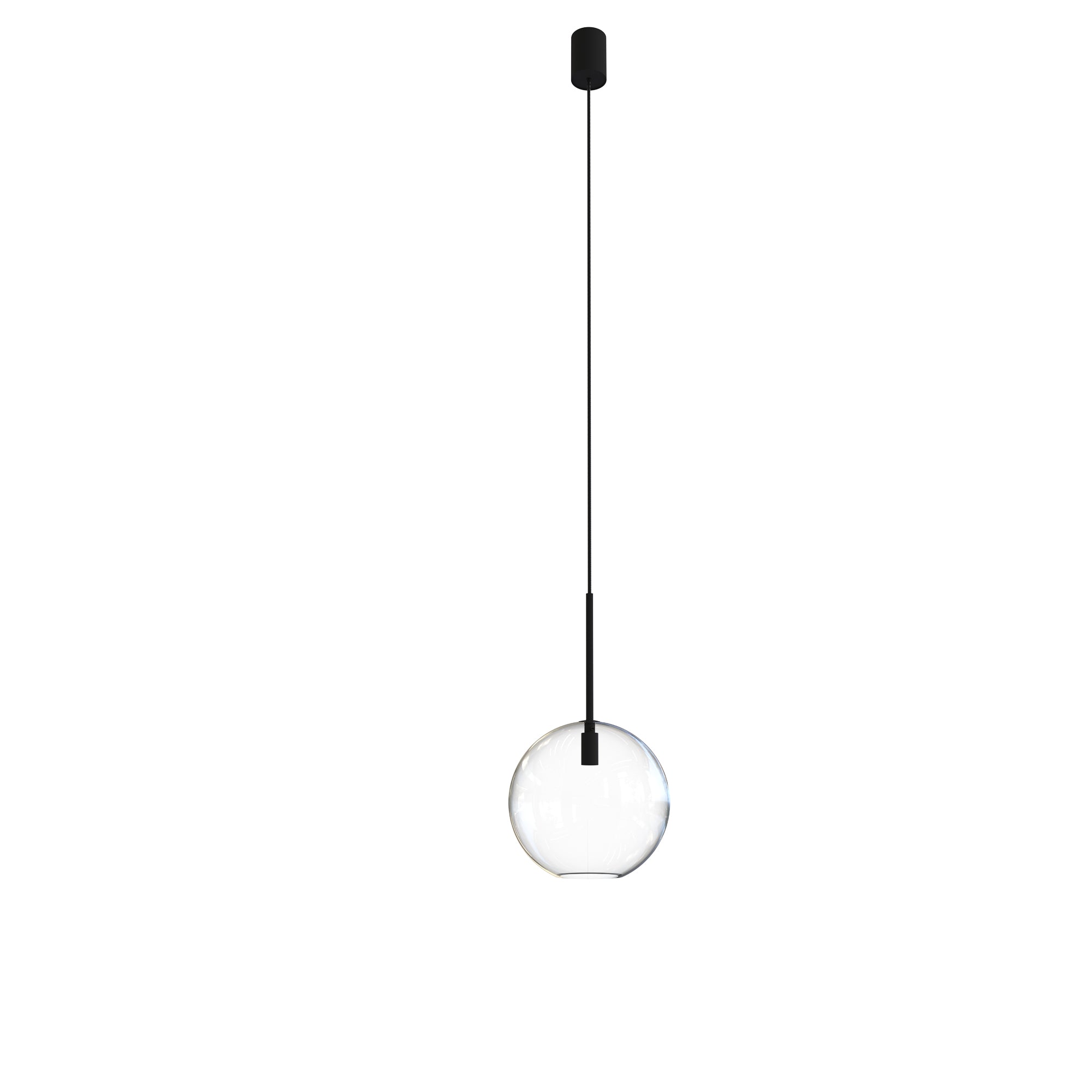 Nowodvorski Lampa wisząca SPHERE M 25W only LED 50/60Hz - Szkło - Transparentny