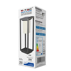 2W Lampa ogrodowa LED solarna / Chip SAMSUNG / Barwa:3000K / Obudowa: Szara