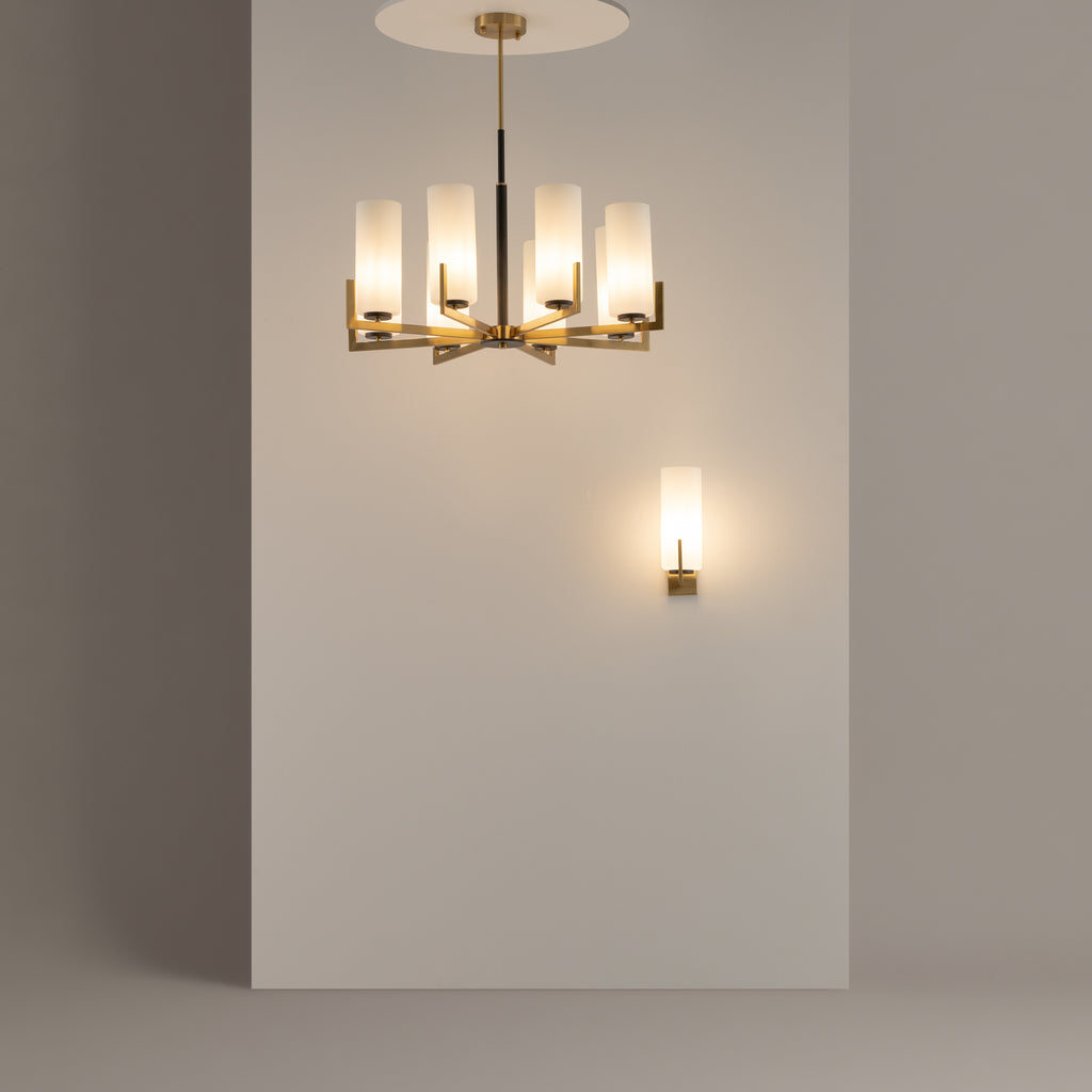 Maytoni Lampa wisząca Fortano - Metal - Czarny + mosiądz MOD089PL-08BS