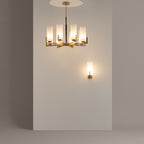 Maytoni Lampa wisząca Fortano - Metal - Czarny + mosiądz MOD089PL-08BS