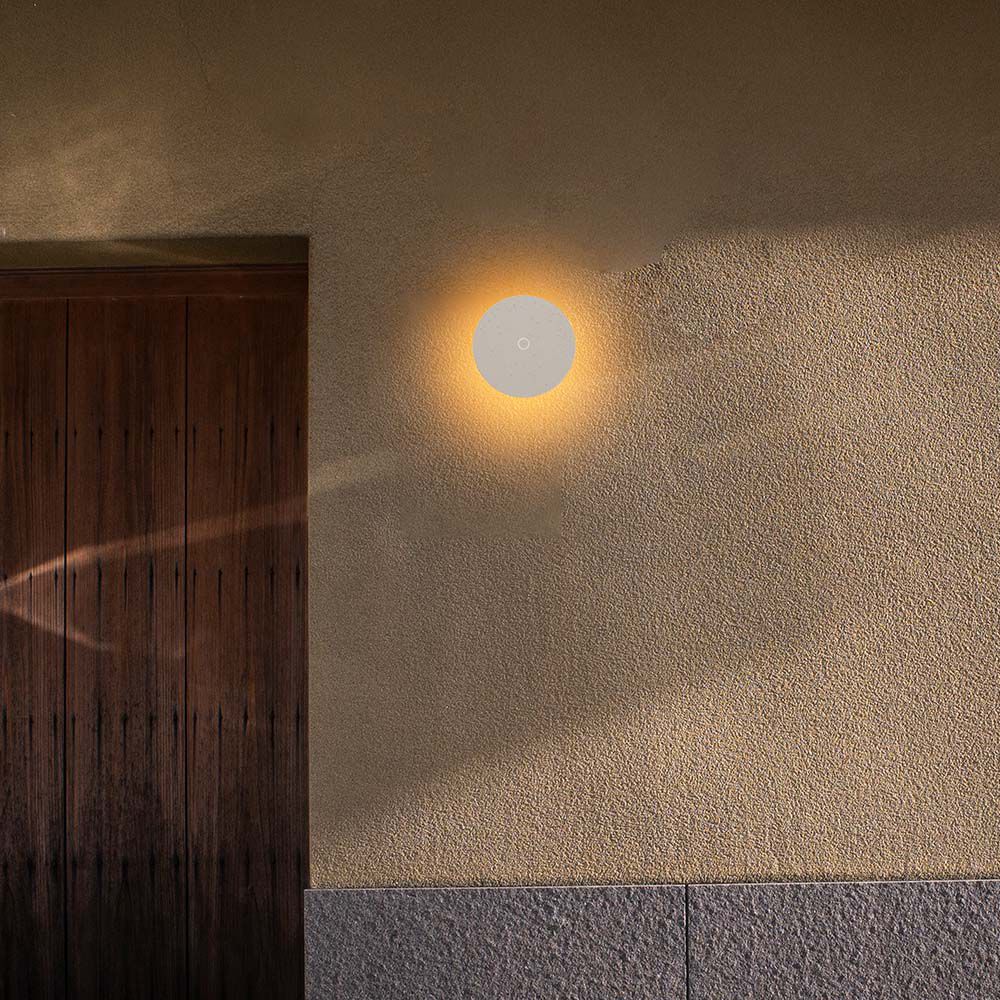 12W Kinkiet LED / Barwa:3w1 / Okrągły / Biały / Ściemniany