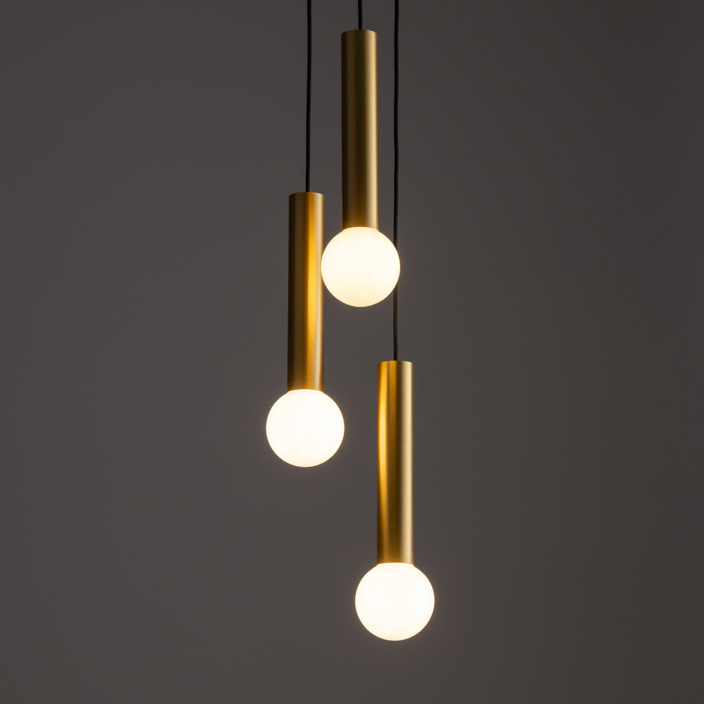 Nowodvorski Lampa wisząca BATON 10W only LED 50/60Hz - Lity mosiądz - Miedziany III 7855