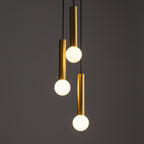 Nowodvorski Lampa wisząca BATON 10W only LED 50/60Hz - Lity mosiądz - Miedziany III 7855