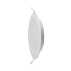 3W Panel LED Podtynkowy / Chip SAMSUNG / 5 Lat gwarancji / Barwa:3000K / Kształt: Okrągła / Biały