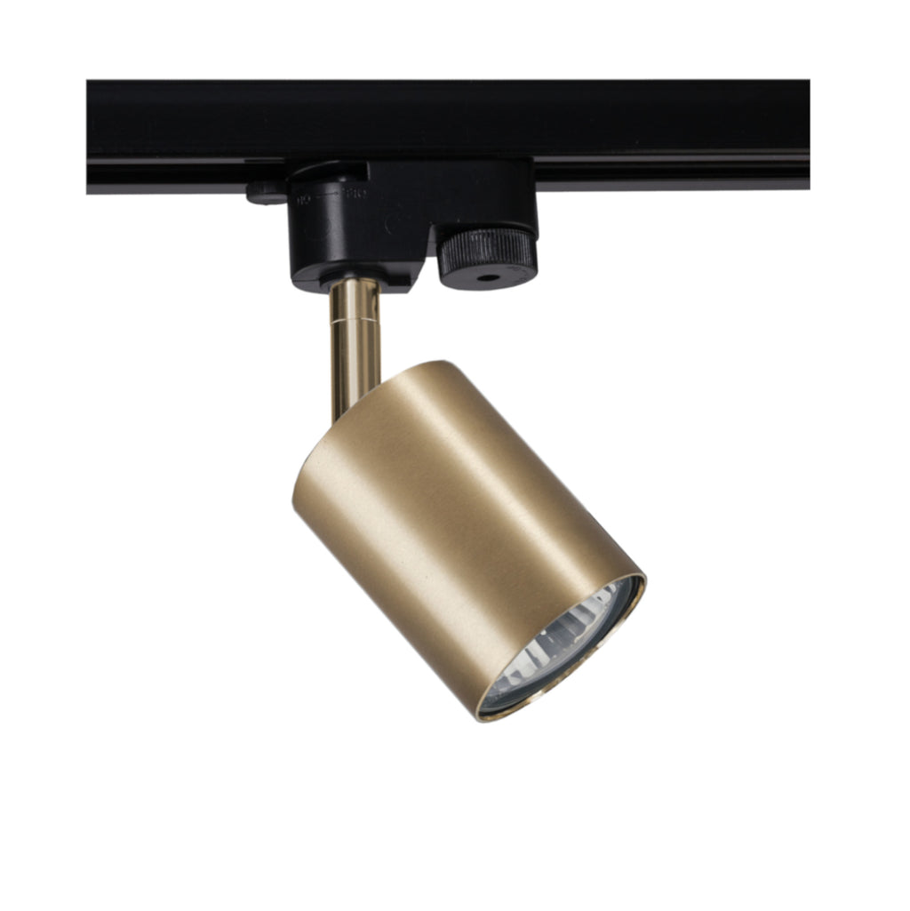Nowodvorski System szynowy PROFILE EYE SPOT 1-obwodowy Profile Lampa 10W only LED - Lity mosiądz - Miedziany