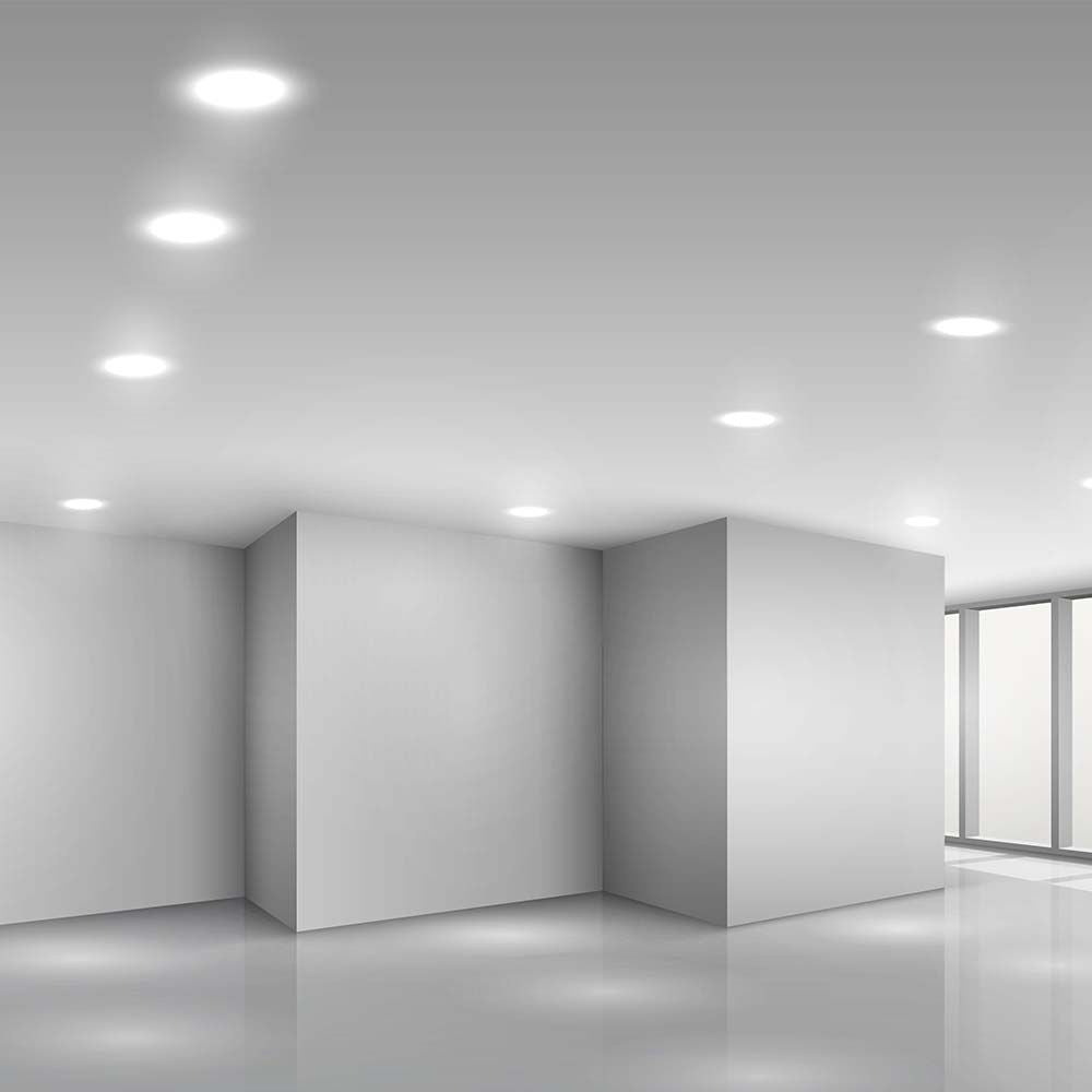 6W Panel LED Podtynkowy / Chip SAMSUNG / 5 Lat gwarancji / Barwa:4000K / Kształt: Okrągła / Biały