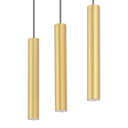 Nowodvorski Lampa wisząca EYE 3x10W only LED 50/60Hz - Lity mosiądz - Miedziany 7863