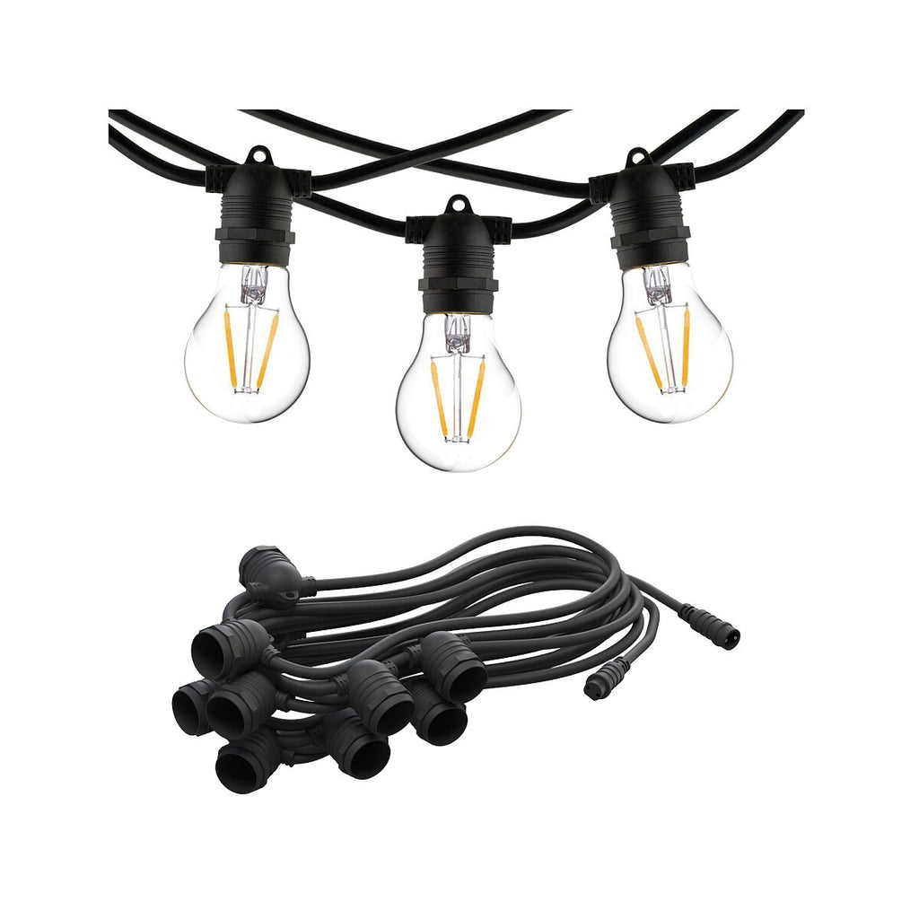 Nowodvorski FESTOON LIGHTS 9m Festoon - Przewód gumowy - Czarny 7872