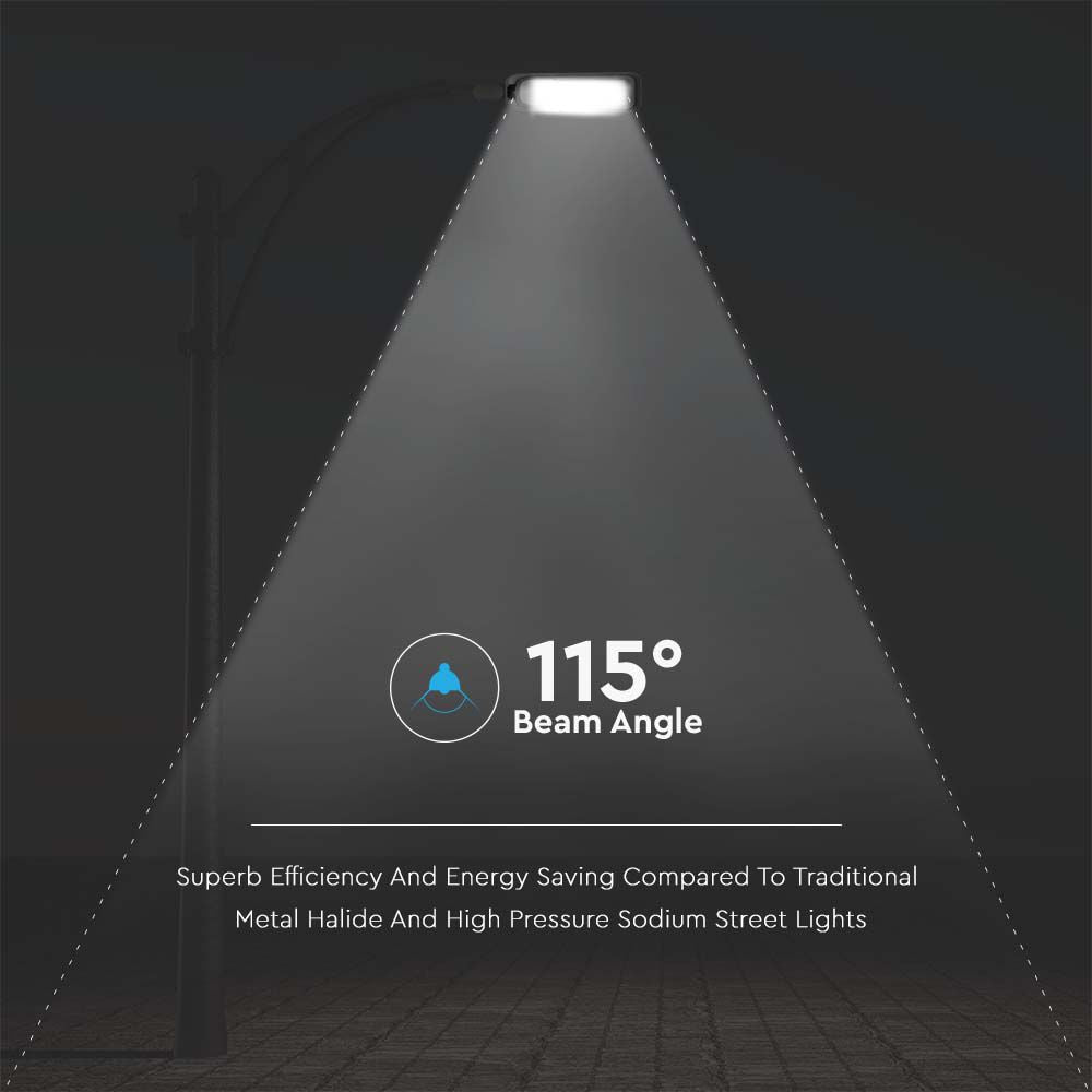 30W Lampa uliczna LED / Barwa: 4000K / Obudowa: Szara
