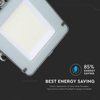 200W Naświetlacz LED SMD / Chip SAMSUNG / Barwa:4000K / Obudowa: Szara / Wydajność: 120lm/w