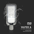 100W Lampa uliczna LED / Barwa: 4000K / Obudowa: Szara