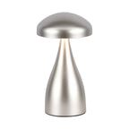Lampka nocna LED zasilana bateryjnie / Wysokość:22cm / Bateria 1800mAh / Ściemnianie przez dotyk / Barwa:3w1 / Obudowa: Szampańskie złoto