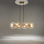 Maytoni Lampa wisząca Aster - Metal - Złoty MOD007PL-08G1