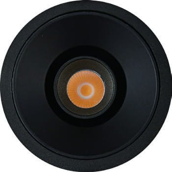 Maxlight Oprawa wpuszczana RH0106/H0107 Pierścień ozdobny do oprawy wpustowej Galexo - Aluminium - Czarny RH0106/H0107 BLACK