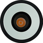 Maxlight Oprawa wpuszczana RH0106/H0107 Pierścień ozdobny do oprawy wpustowej Galexo - Aluminium - Biały RH0106/H0107 WHITE