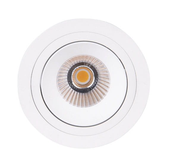 Maxlight Oprawa wpuszczana Hiden - Metal + akryl - Biały H0109