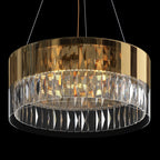 Maytoni Lampa wisząca Wonderland - Stal nierdzewna - Złoty MOD313PL-06G
