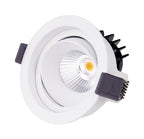 Maxlight Oprawa wpuszczana Hiden - Metal + akryl - Biały H0109