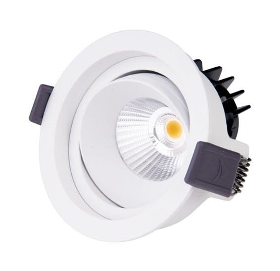 Maxlight Oprawa wpuszczana Hiden - Metal + akryl - Biały H0109