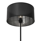 lampa podł. Loft shade prosta, black, cylinder shade dia 400, h 200 black 1xE27