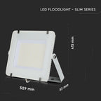 300W Naświetlacz LED SMD / Chip SAMSUNG / Barwa:6400K / Obudowa: Biała / Wydajność: 120lm/w