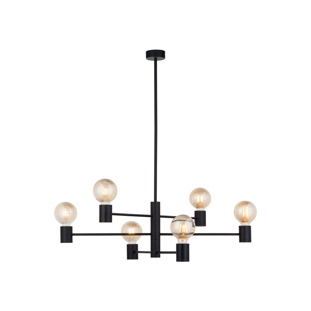 Nowodvorski Lampa wisząca RADIUS 25W only LED 50/60Hz - Stal lakierowana - Czarny II