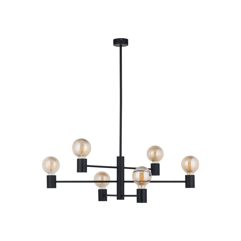 Nowodvorski Lampa wisząca RADIUS 25W only LED 50/60Hz - Stal lakierowana - Czarny II 7932