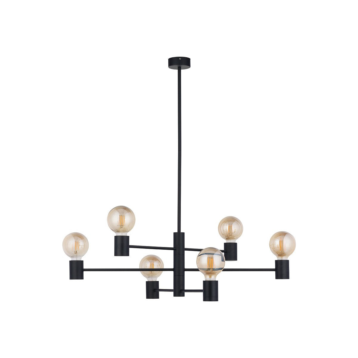 Nowodvorski Lampa wisząca RADIUS 25W only LED 50/60Hz - Stal lakierowana - Czarny II 7932