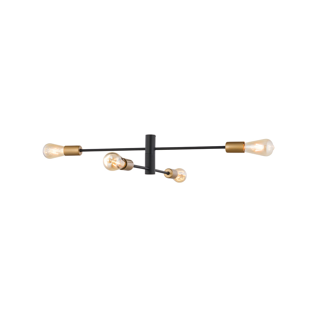 Nowodvorski Lampa przysufitowa ROTOR 25W only LED 50/60Hz - Stal lakierowana - Czarny 7936