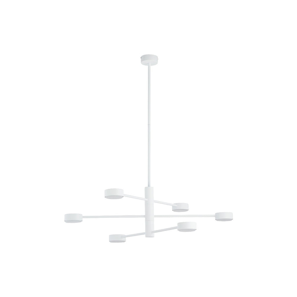 Nowodvorski Lampa wisząca ORBIT 12W only LED 50/60Hz - Stal lakierowana - Biały II 7942