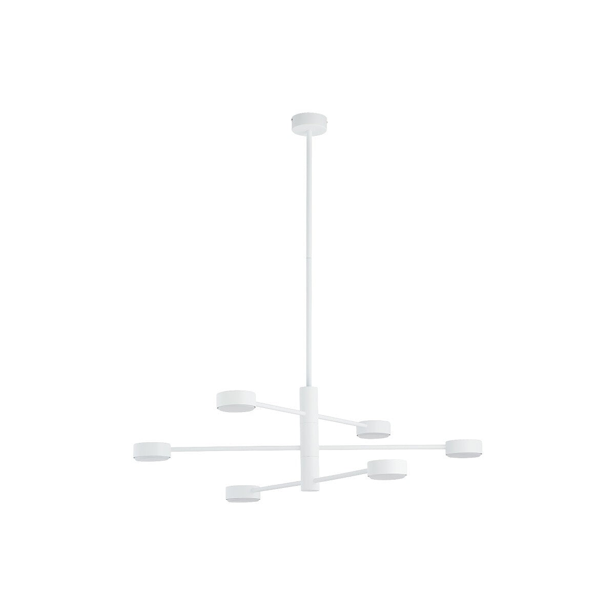 Nowodvorski Lampa wisząca ORBIT 12W only LED 50/60Hz - Stal lakierowana - Biały II 7942