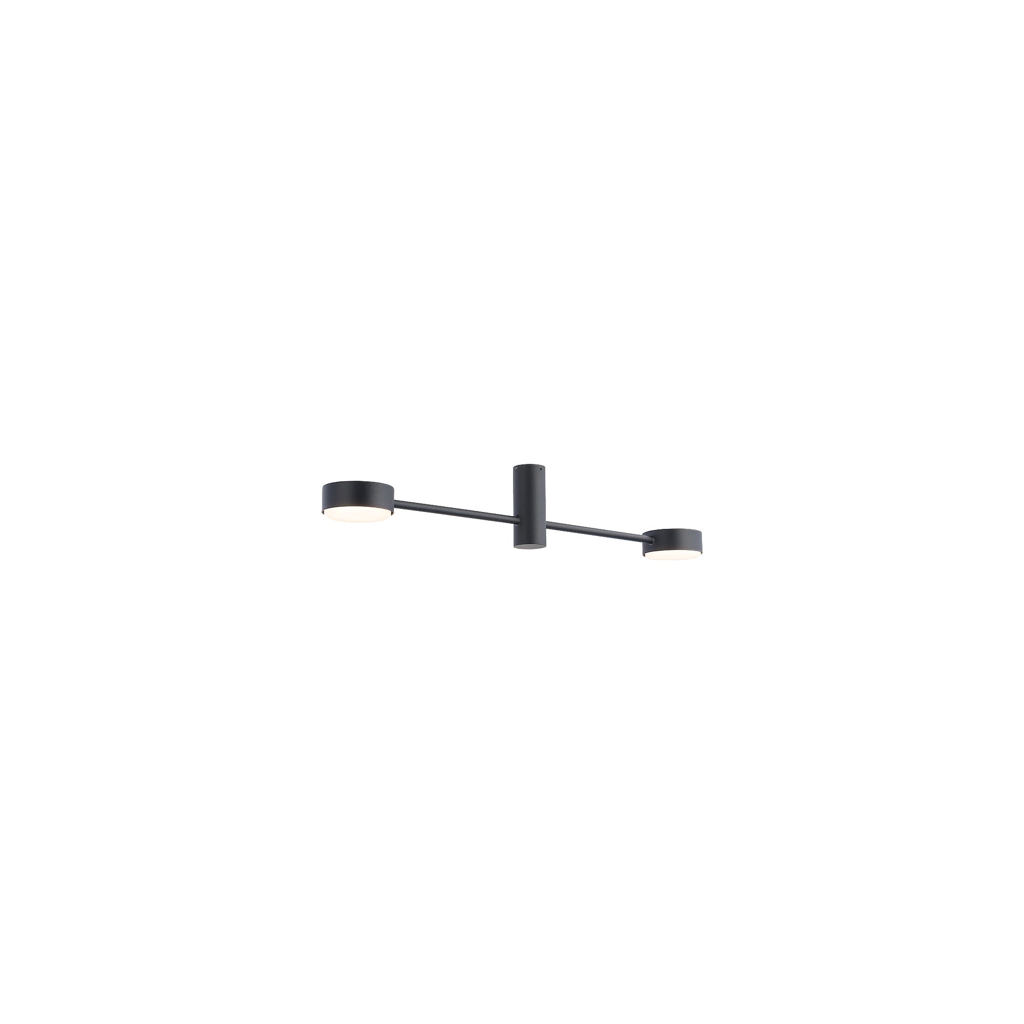 Nowodvorski Lampa przysufitowa ORBIT 12W only LED 50/60Hz - Stal lakierowana - Czarny 7943