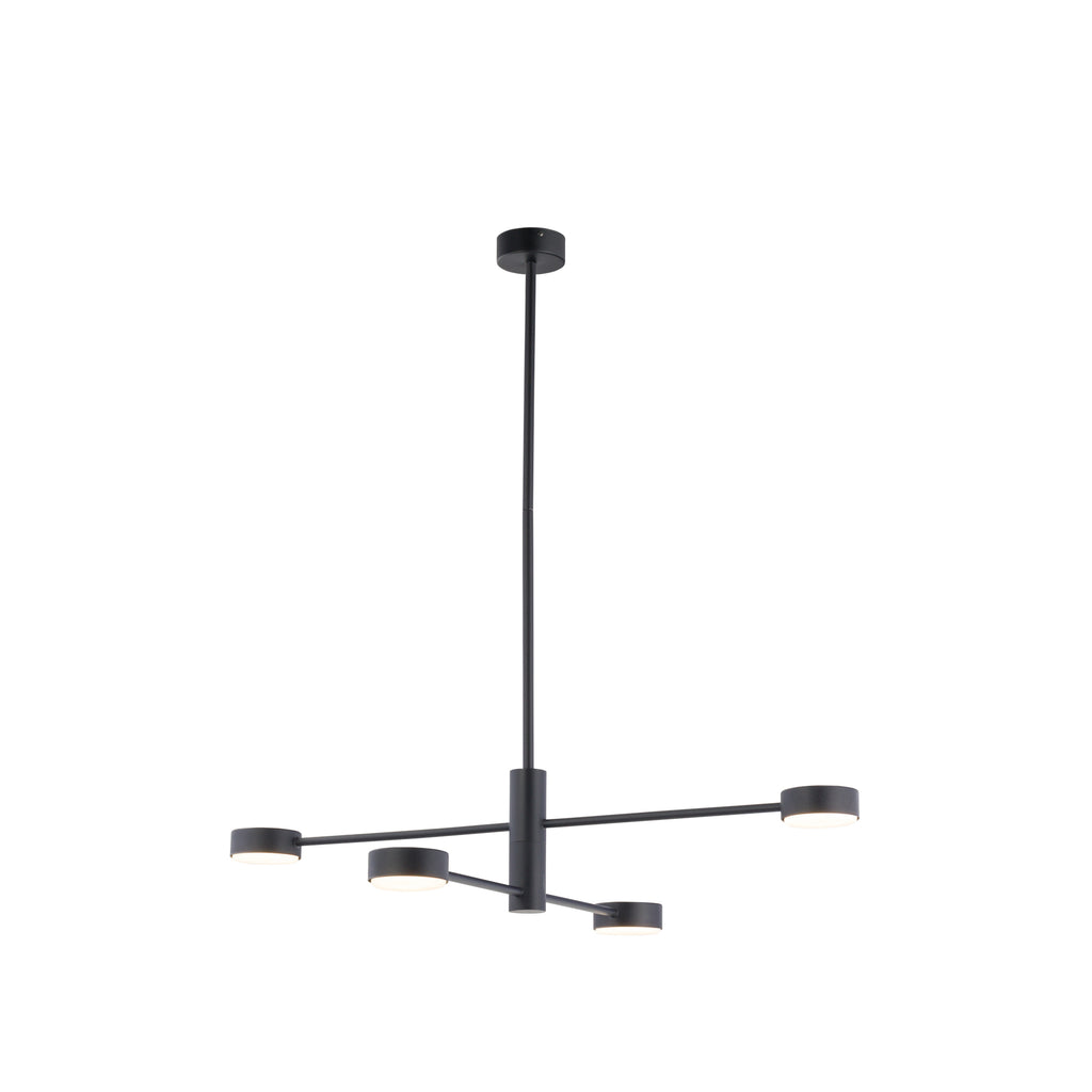 Nowodvorski Lampa wisząca ORBIT 12W only LED 50/60Hz - Stal lakierowana - Czarny I