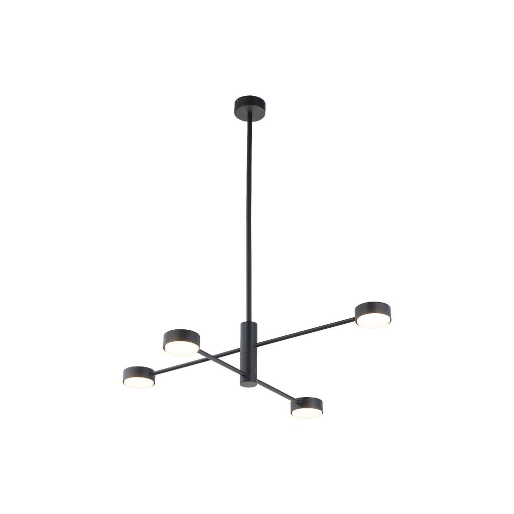 Nowodvorski Lampa wisząca ORBIT 12W only LED 50/60Hz - Stal lakierowana - Czarny I 7945