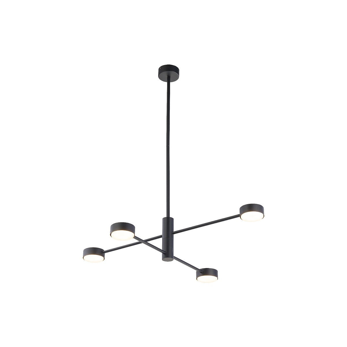 Nowodvorski Lampa wisząca ORBIT 12W only LED 50/60Hz - Stal lakierowana - Czarny I 7945