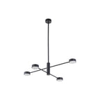 Nowodvorski Lampa wisząca ORBIT 12W only LED 50/60Hz - Stal lakierowana - Czarny I