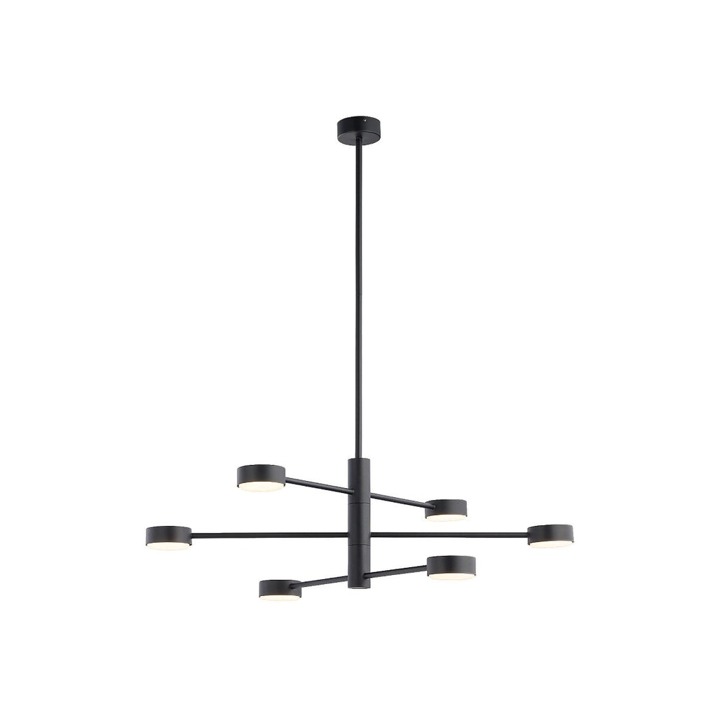 Nowodvorski Lampa wisząca ORBIT 12W only LED 50/60Hz - Stal lakierowana - Czarny II 7946