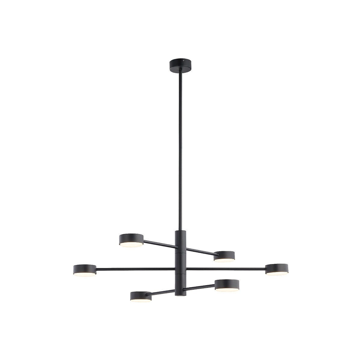 Nowodvorski Lampa wisząca ORBIT 12W only LED 50/60Hz - Stal lakierowana - Czarny II 7946