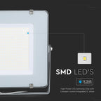 300W Naświetlacz LED SMD / Chip SAMSUNG / Barwa:6400K / Obudowa: Szara / Wydajność: 120lm/w