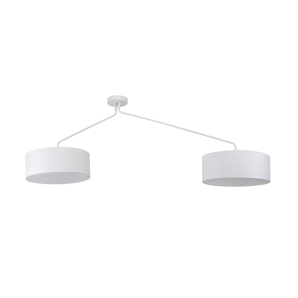 Nowodvorski Lampa przysufitowa FALCON 25W only LED 50/60Hz - Tkanina - Biały