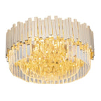 Maxlight Plafon Trend 45cm - Metal + szkło - Złoty C0165