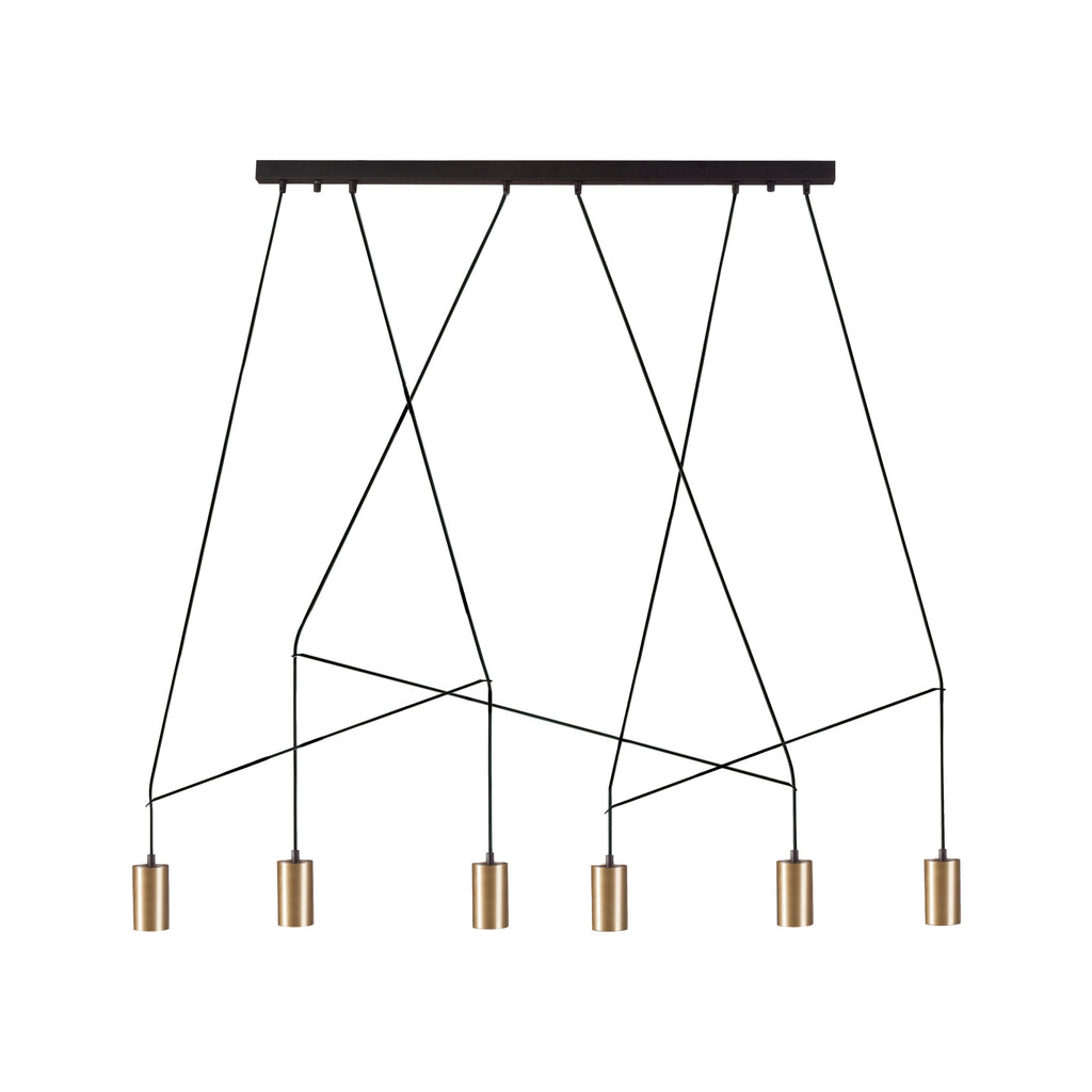 Nowodvorski Lampa wisząca IMBRIA 10W only LED 50/60Hz - Lity mosiądz - Miedziany II