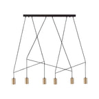 Nowodvorski Lampa wisząca IMBRIA 10W only LED 50/60Hz - Lity mosiądz - Miedziany II