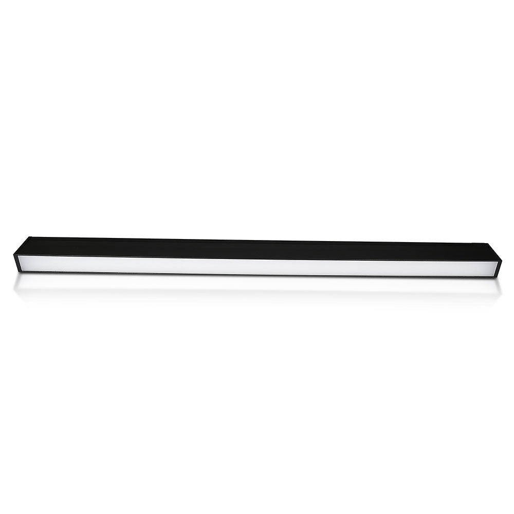 30W Lampa liniowa LED na szynoprzewód MAGNETIC / Barwa:3000K / Czarny / IP20 / Zasilanie:24V