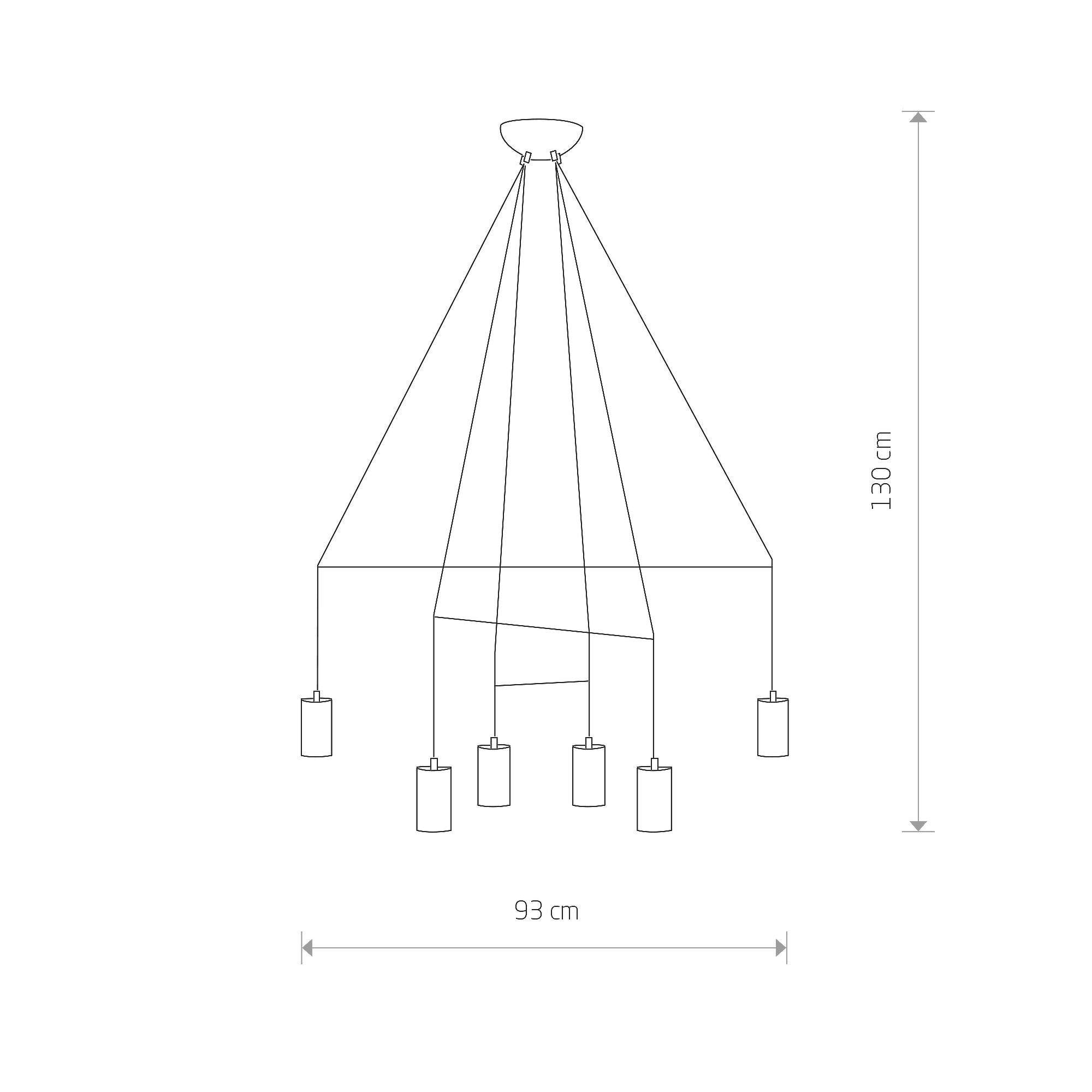 Nowodvorski Lampa wisząca IMBRIA 10W only LED 50/60Hz - Lity mosiądz - Miedziany III 7956